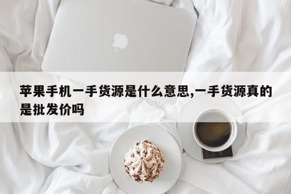 苹果手机一手货源是什么意思,一手货源真的是批发价吗